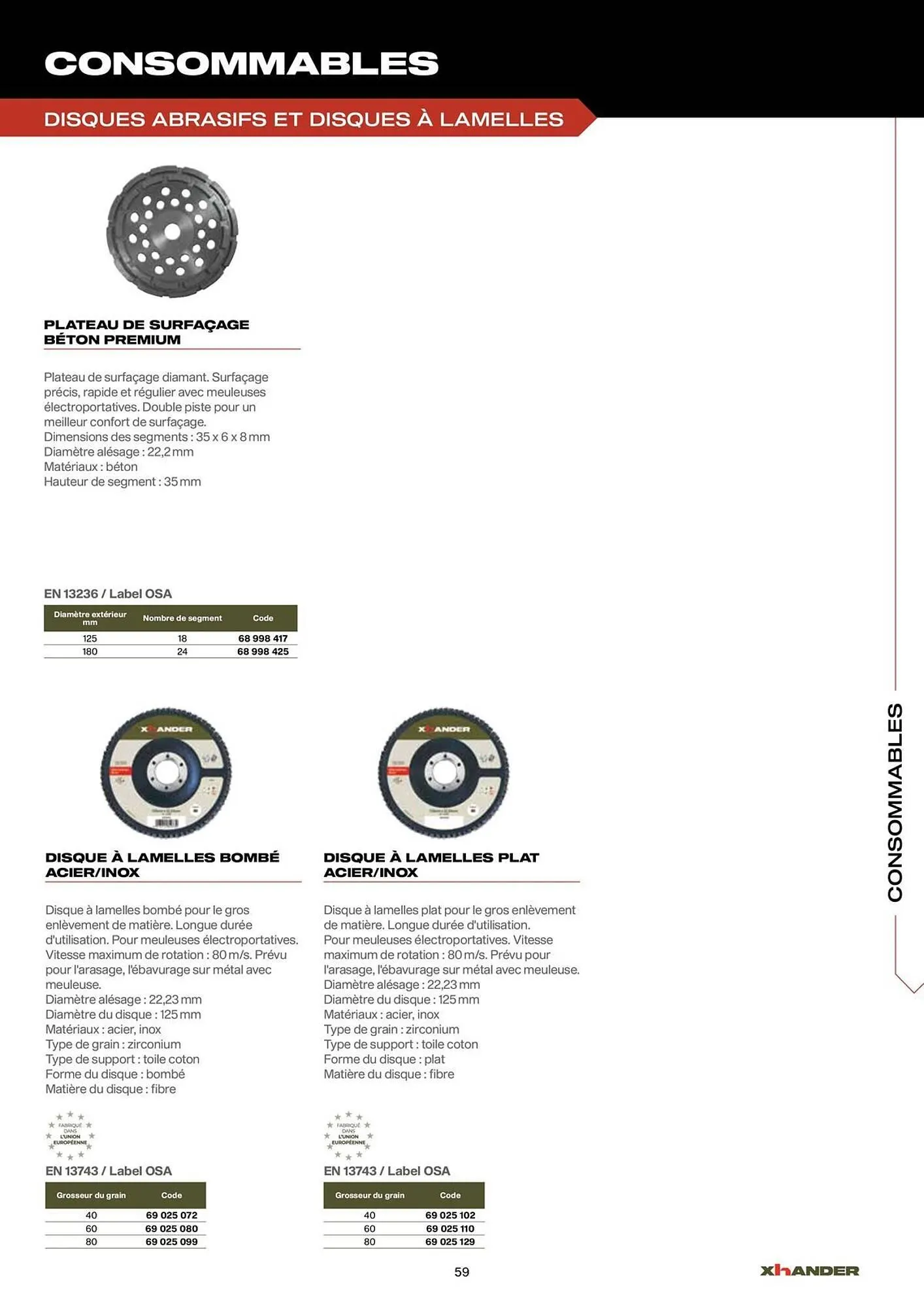 Catalogue Prolians du 2 septembre au 31 décembre 2025 - Catalogue page 59