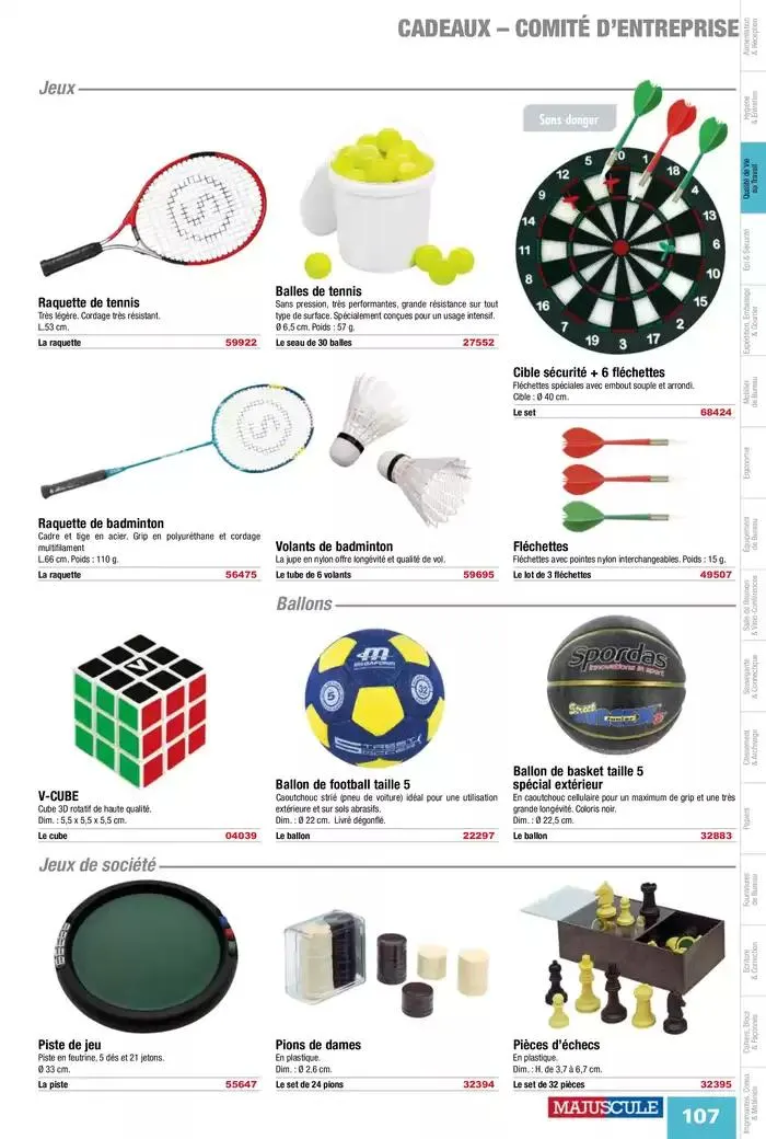 Catalogue Entreprises 2025 du 13 janvier au 31 décembre 2025 - Catalogue page 109