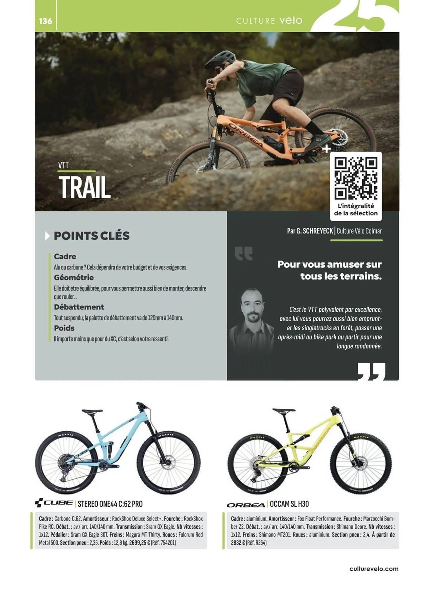 Catalogue Culture Vélo du 2 mai au 31 décembre 2025 - Catalogue page 136