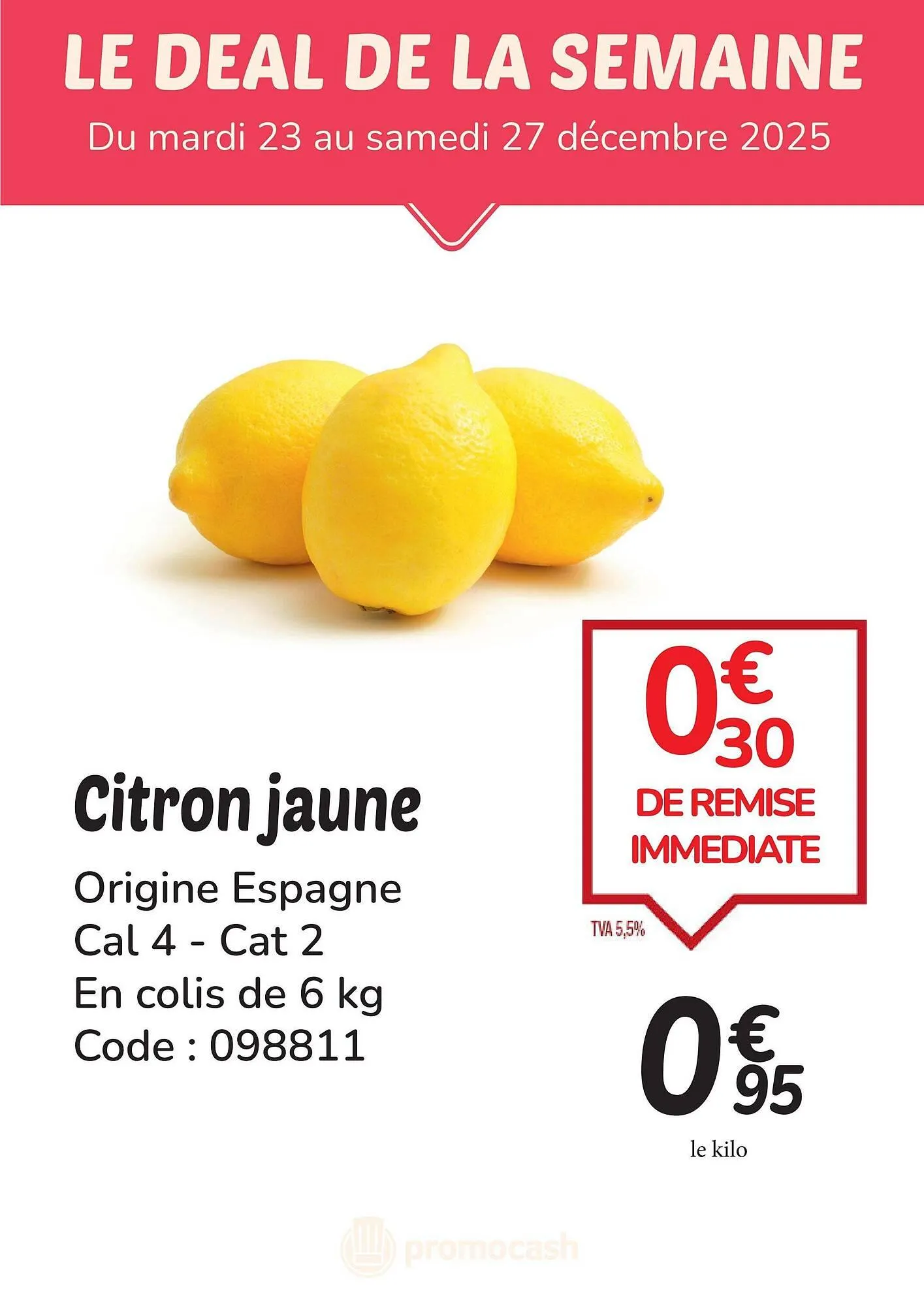 Catalogue Promocash du 22 décembre au 27 décembre 2025 - Catalogue page 1