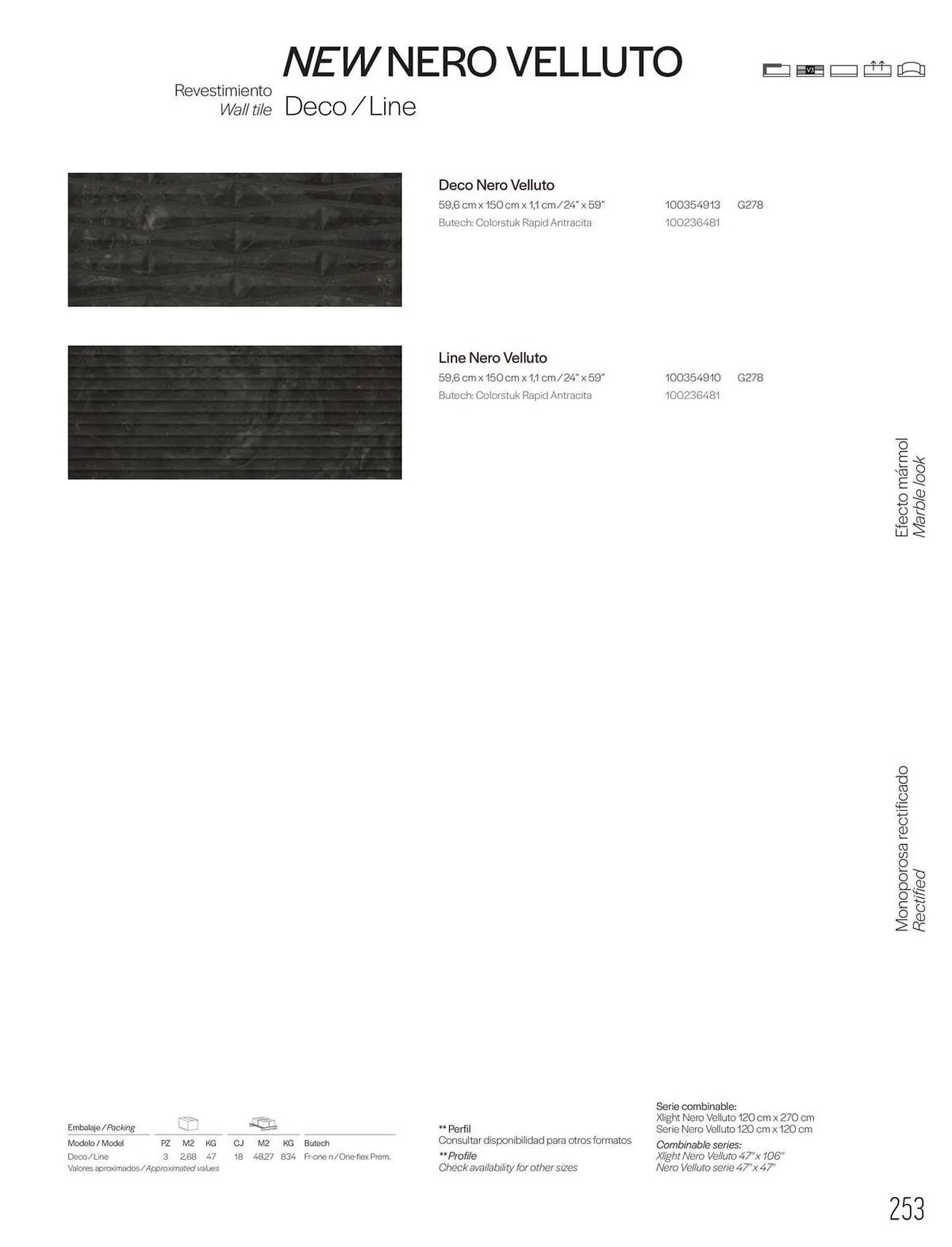 Catalogue Porcelanosa du 27 janvier au 31 décembre 2025 - Catalogue page 255