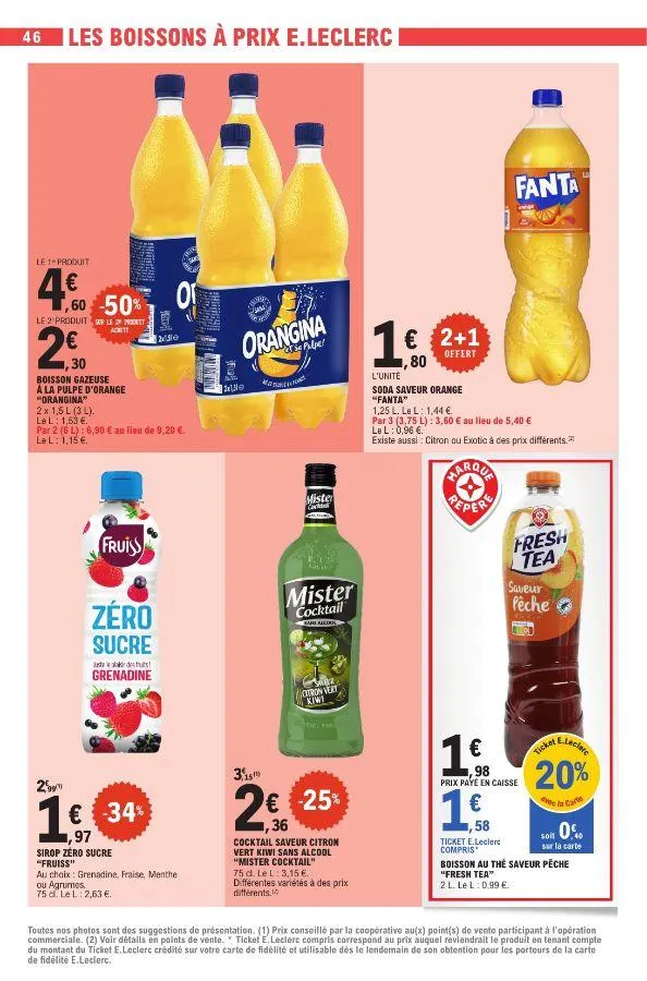 E. Leclerc du 20 mai au 31 mai 2025 - Catalogue page 46