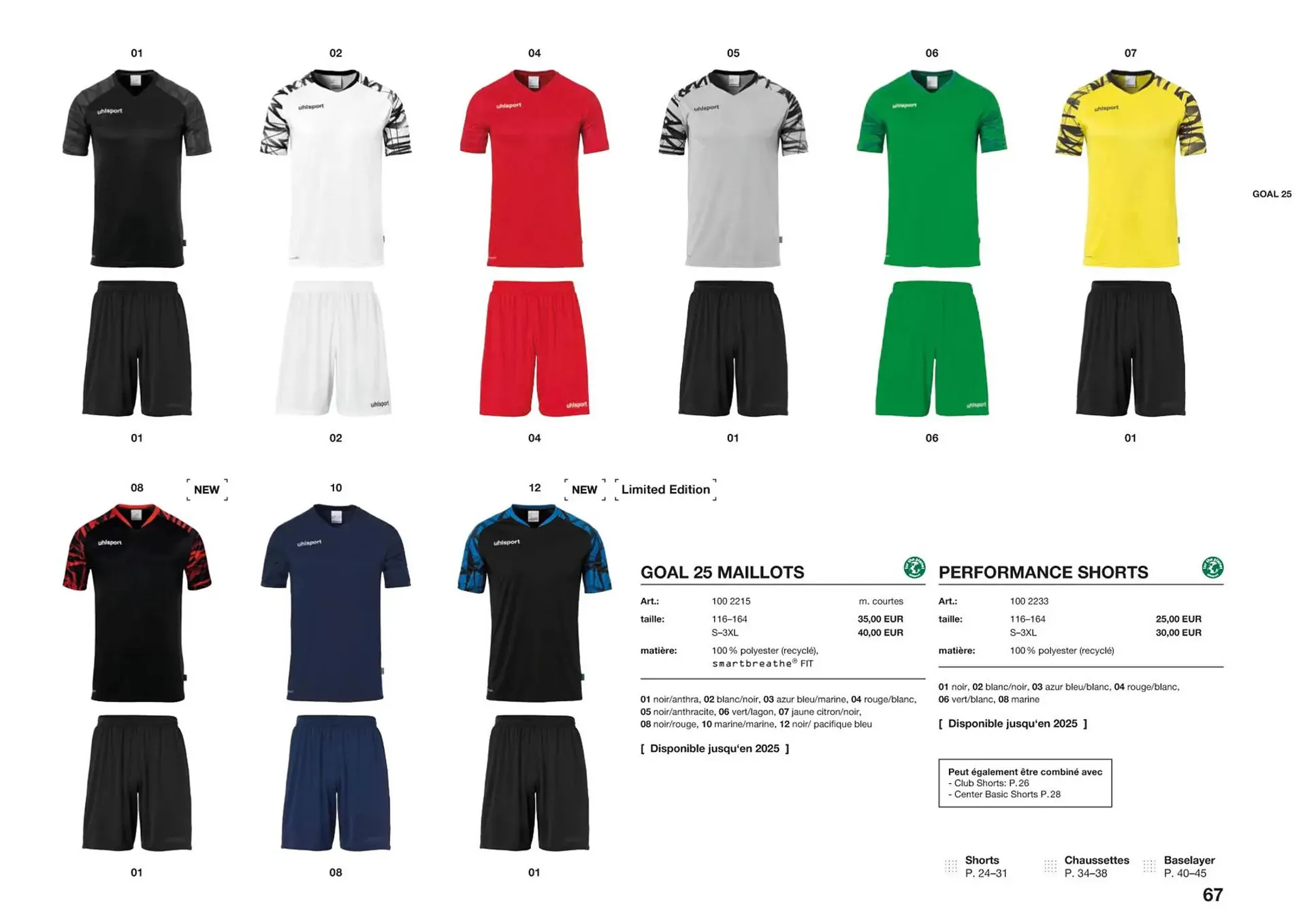 Catalogue Uhlsport du 1 mars au 31 décembre 2023 - Catalogue page 67