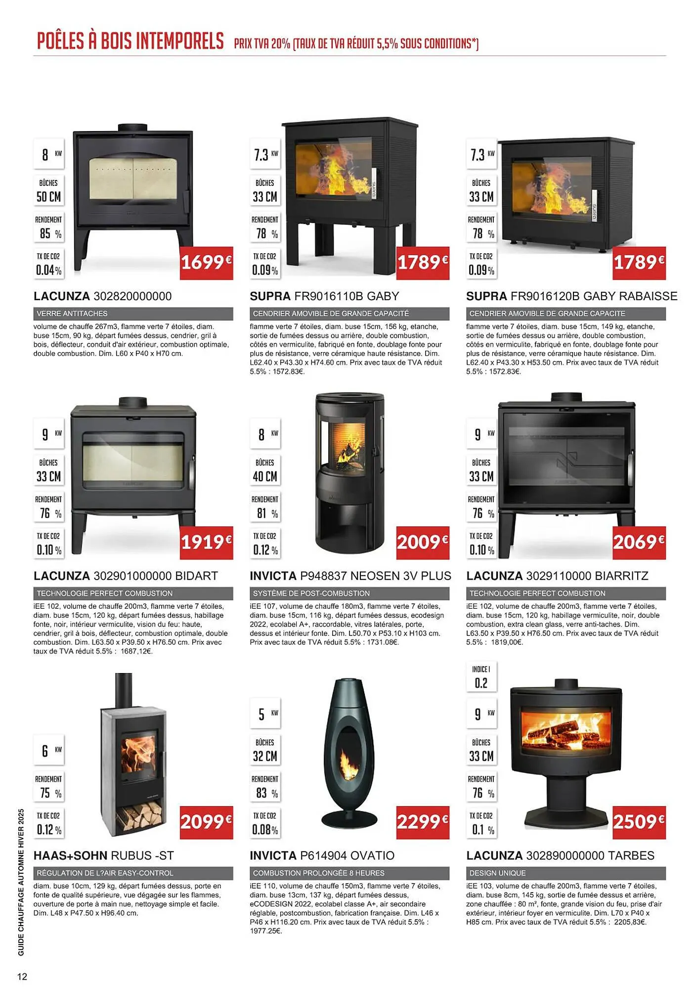 Catalogue Copra du 18 juin au 31 décembre 2025 - Catalogue page 12