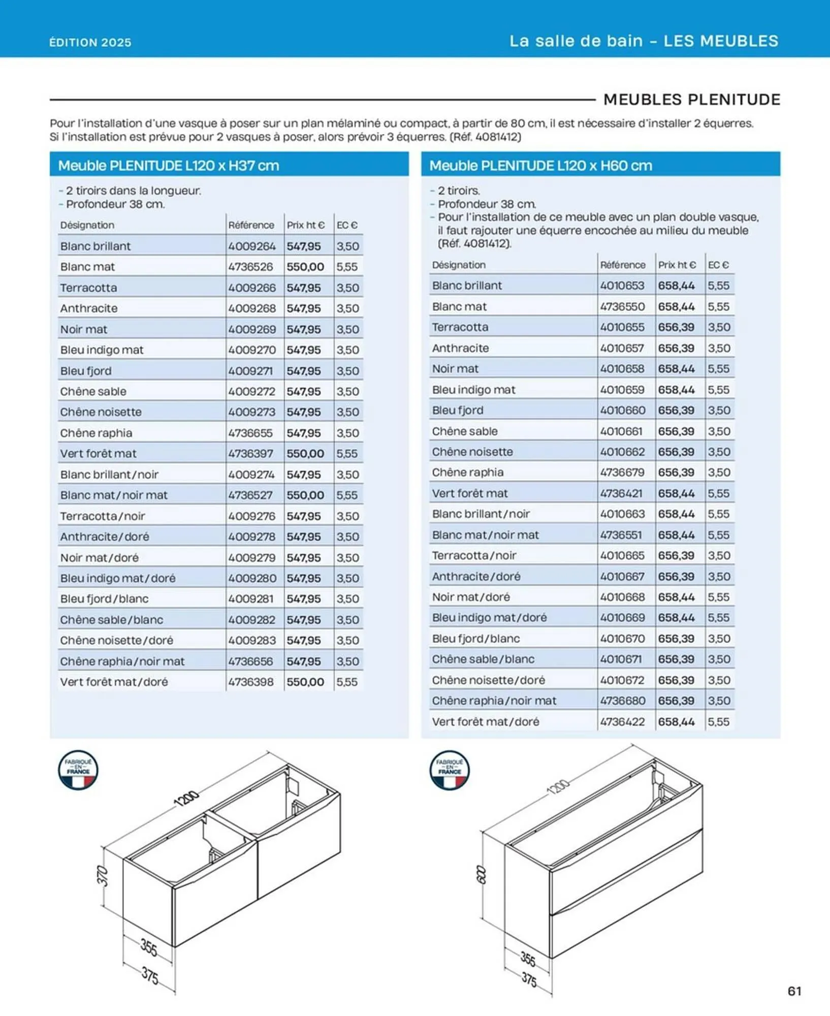 Catalogue Cedeo du 10 octobre au 31 décembre 2025 - Catalogue page 61