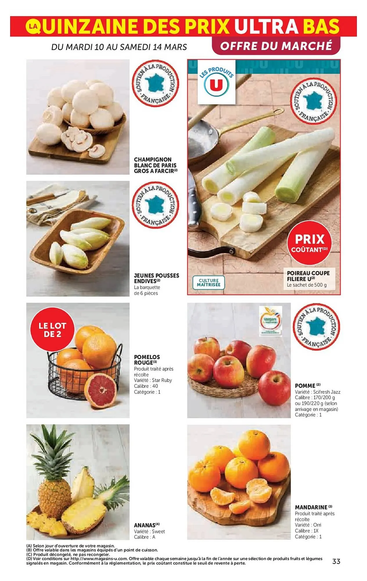 Catalogue Hyper U du 10 mars au 22 mars 2026 - Catalogue page 33