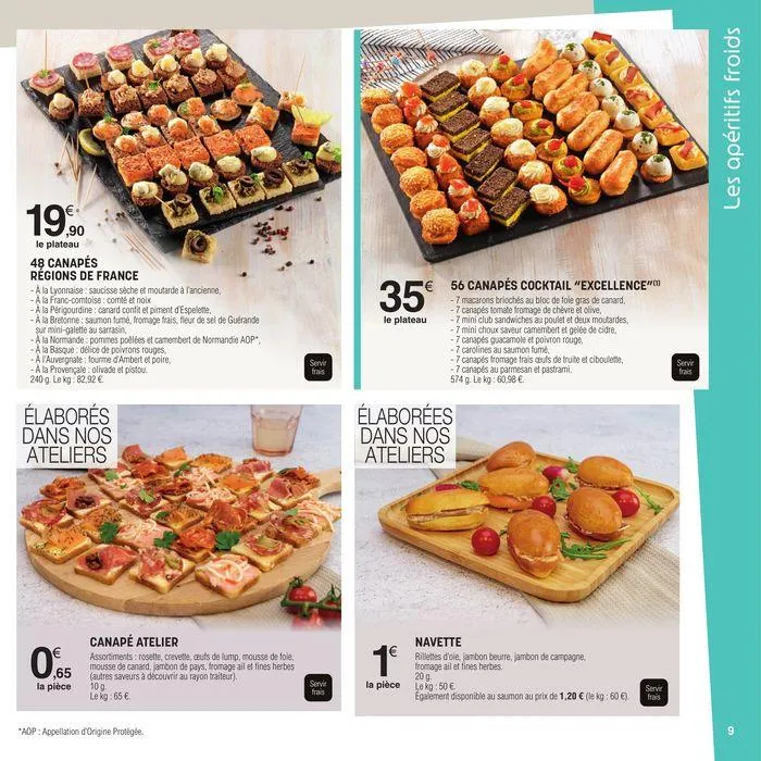 Carte Traiteur du 5 juillet au 31 mars 2025 - Catalogue page 35