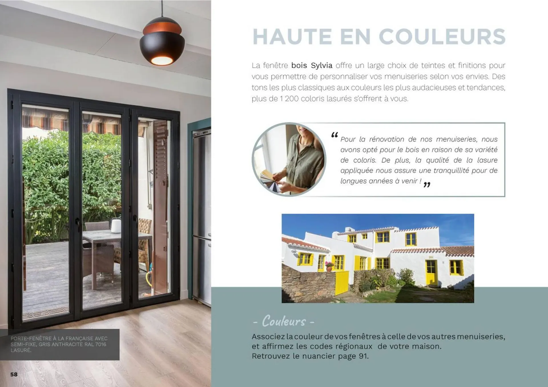 Catalogue Art & Fenêtres du 23 août au 31 décembre 2025 - Catalogue page 58