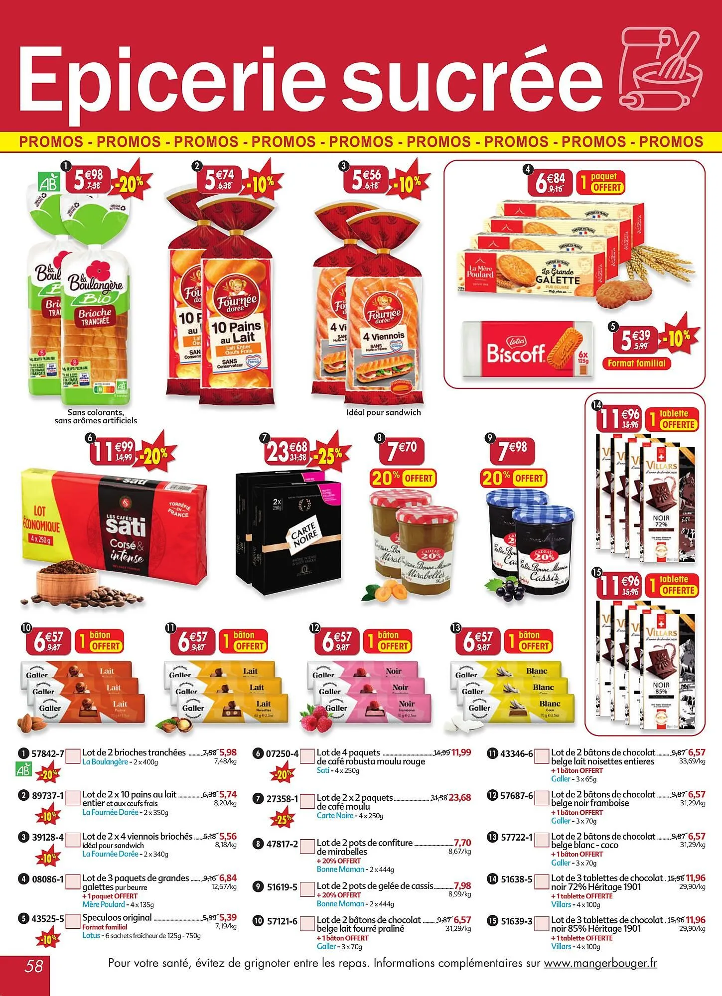 Catalogue Maximo du 30 mars au 23 avril 2026 - Catalogue page 58