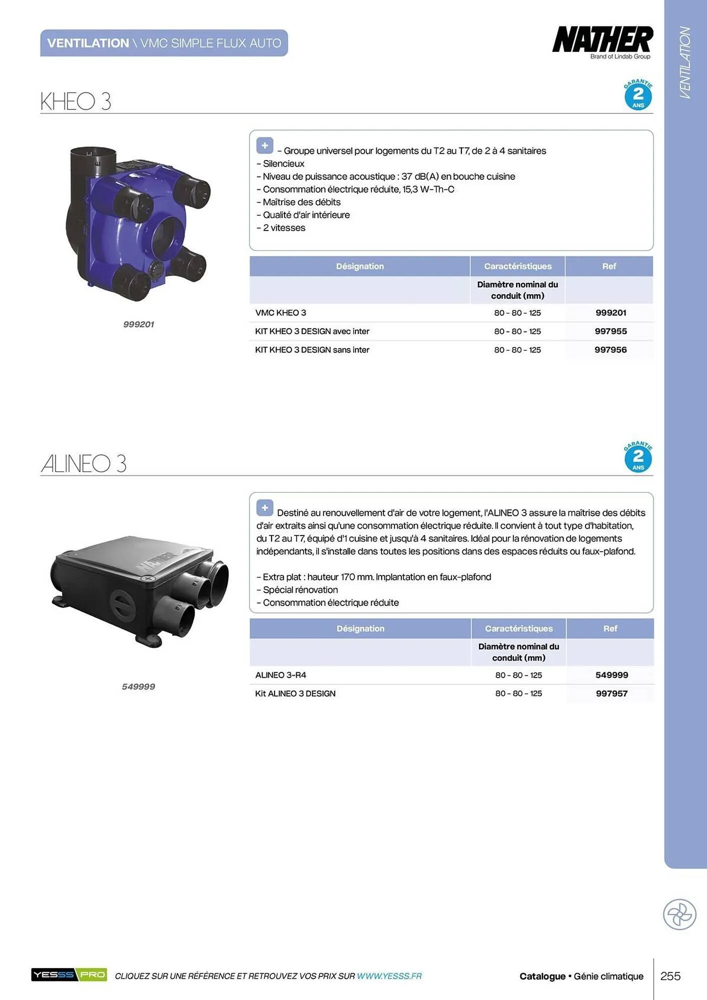 Catalogue Yesss electrique du 14 octobre au 31 décembre 2026 - Catalogue page 257