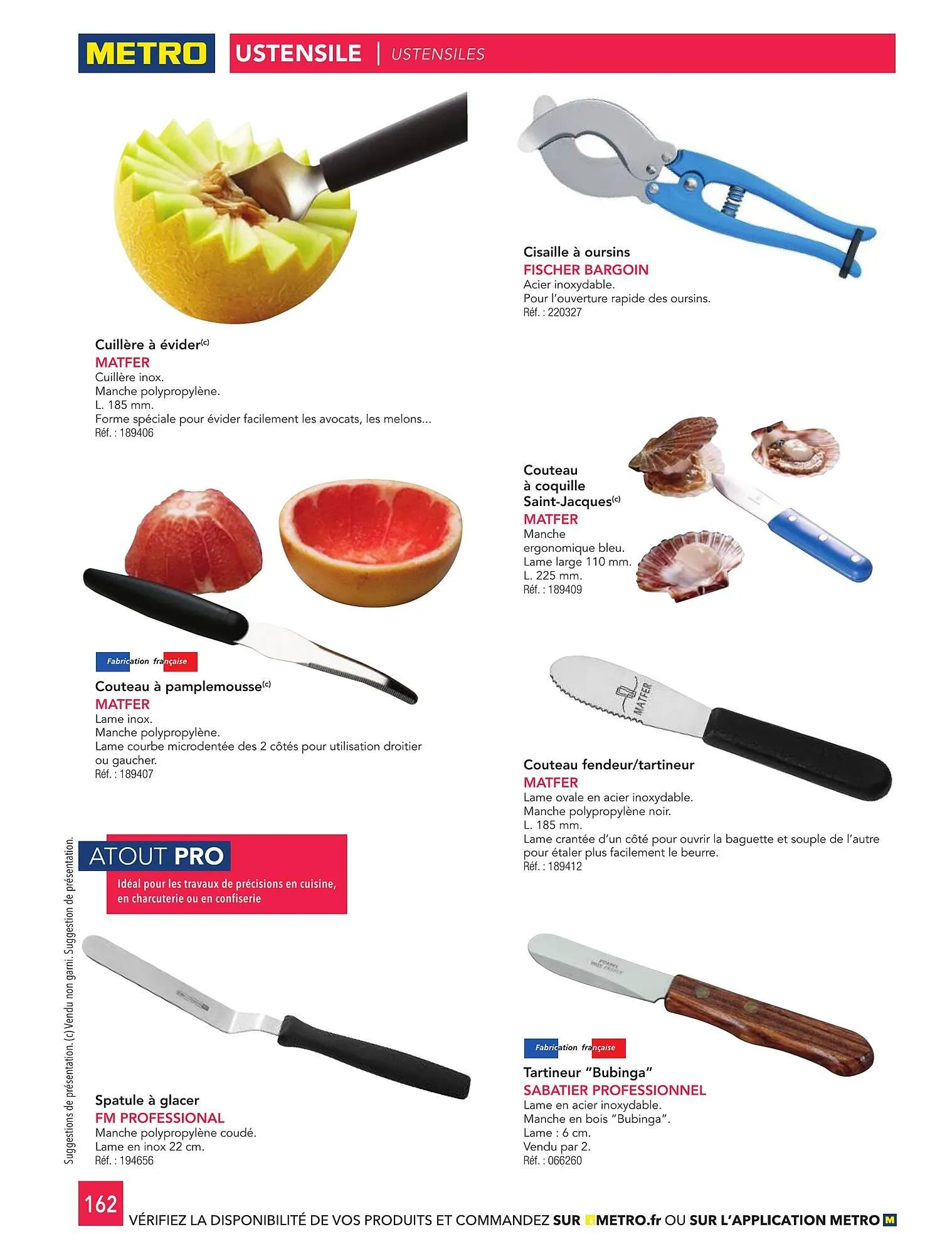 Catalogue METRO du 1 janvier au 31 décembre 2026 - Catalogue page 162