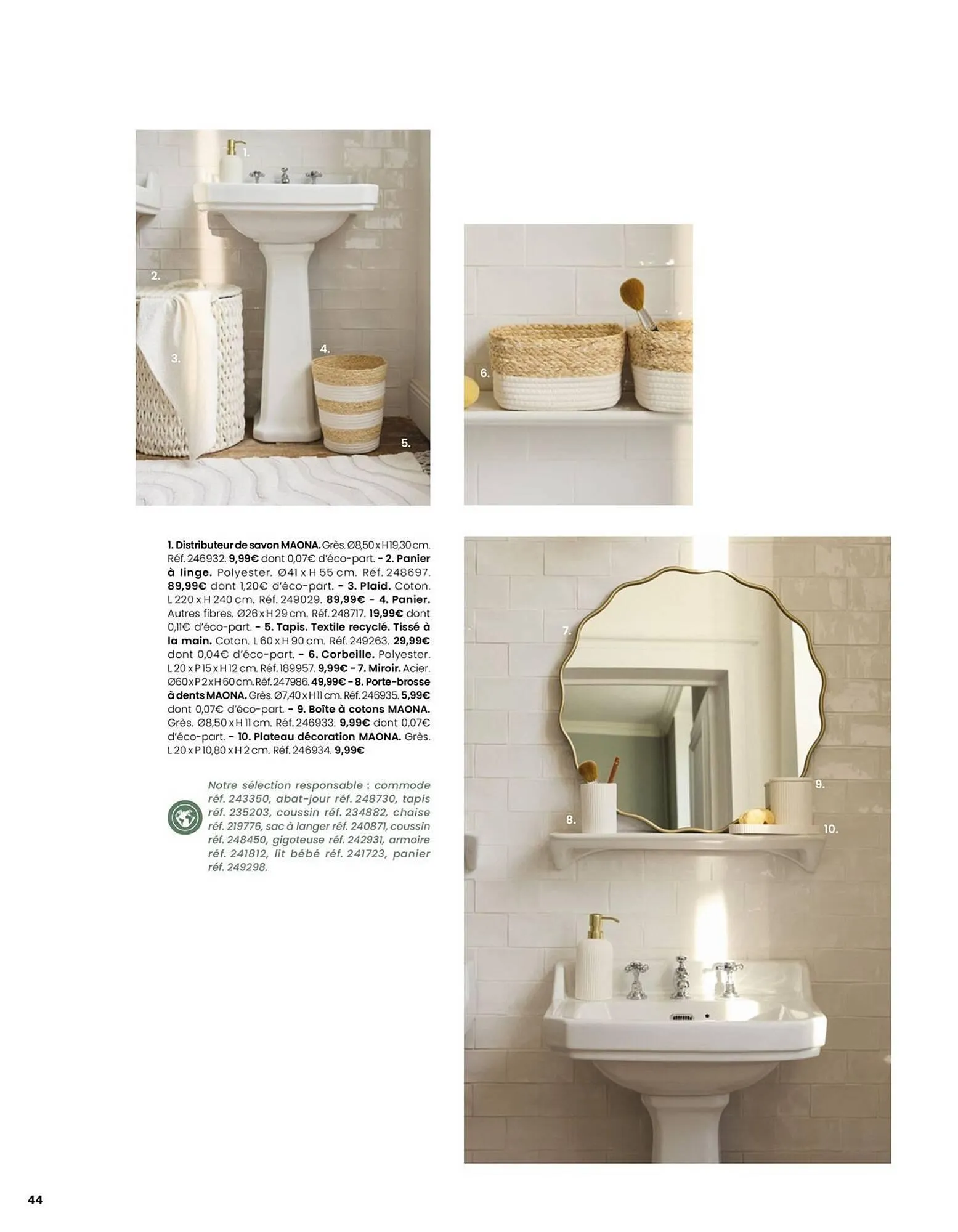 Catalogue Maisons du Monde du 11 décembre au 31 décembre 2025 - Catalogue page 44