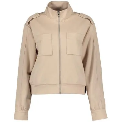 Veste sweat avec œillets