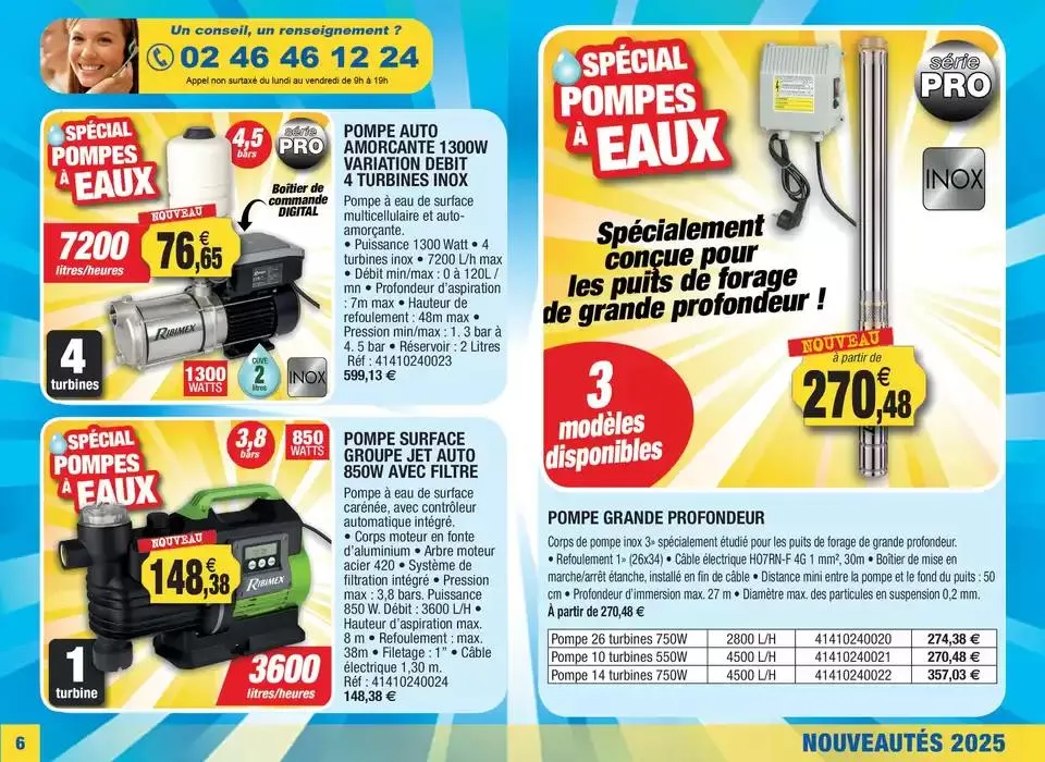 Spécial nouveautés 2025 du 25 février au 31 mai 2025 - Catalogue page 6