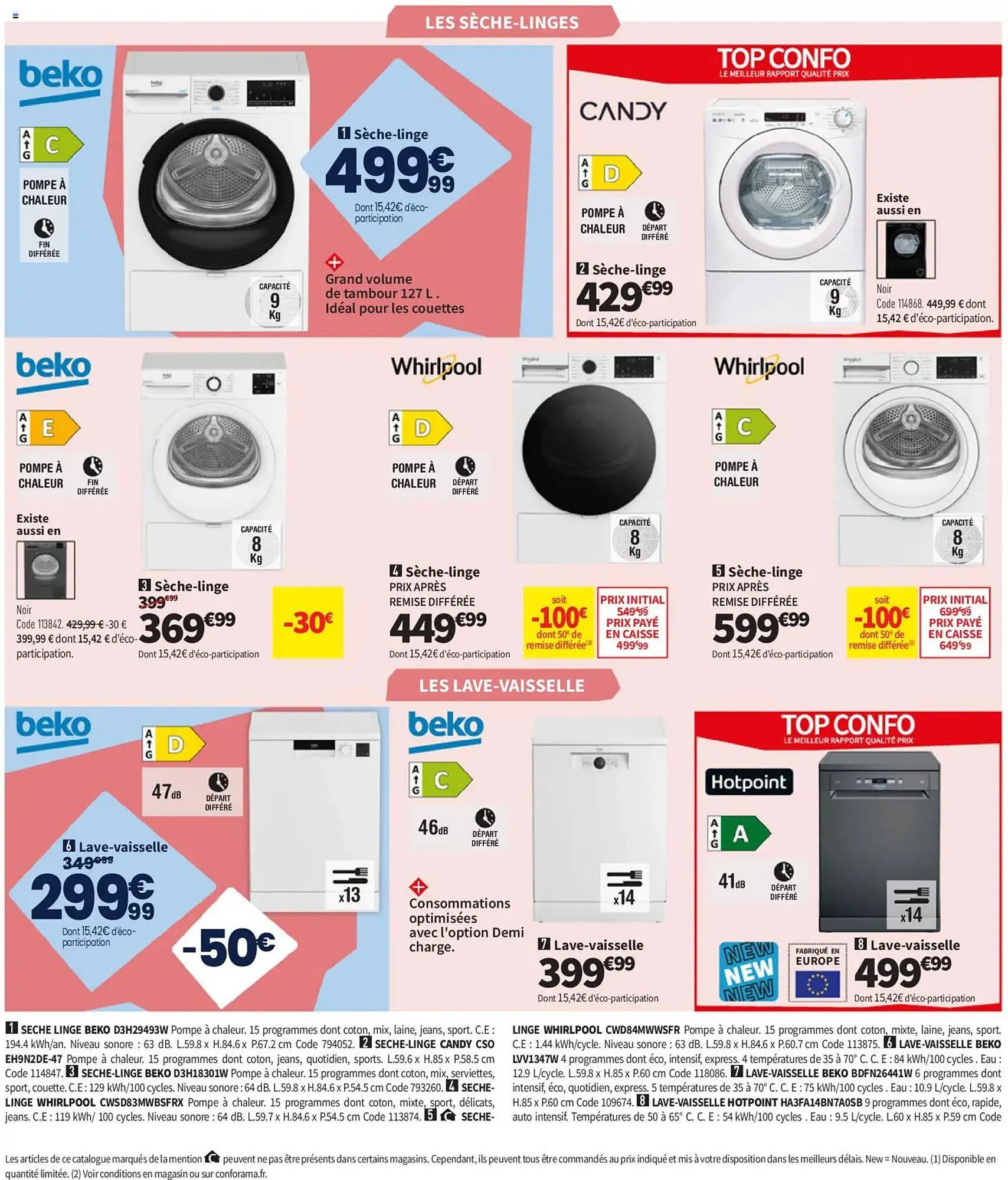 Catalogue Conforama du 23 décembre au 26 janvier 2026 - Catalogue page 42