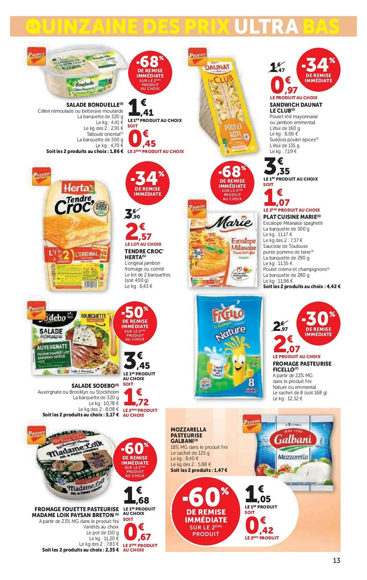 Catalogue Hyper U du 10 mars au 22 mars 2026 - Catalogue page 13