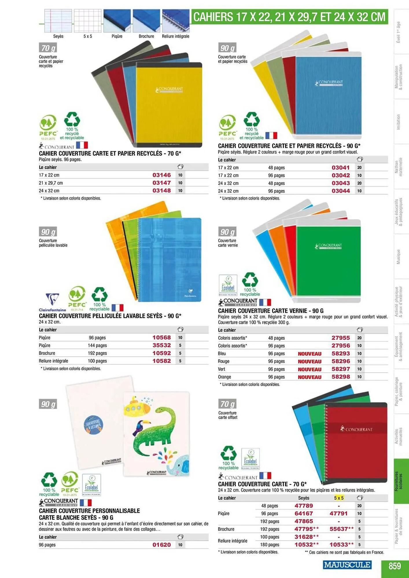 Catalogue Majuscule du 4 mars au 31 décembre 2025 - Catalogue page 883