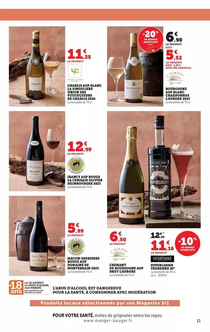 Engagés pour soutenir NOS PARTENAIRES LOCAUX du 31 mars au 6 avril 2025 - Catalogue page 11