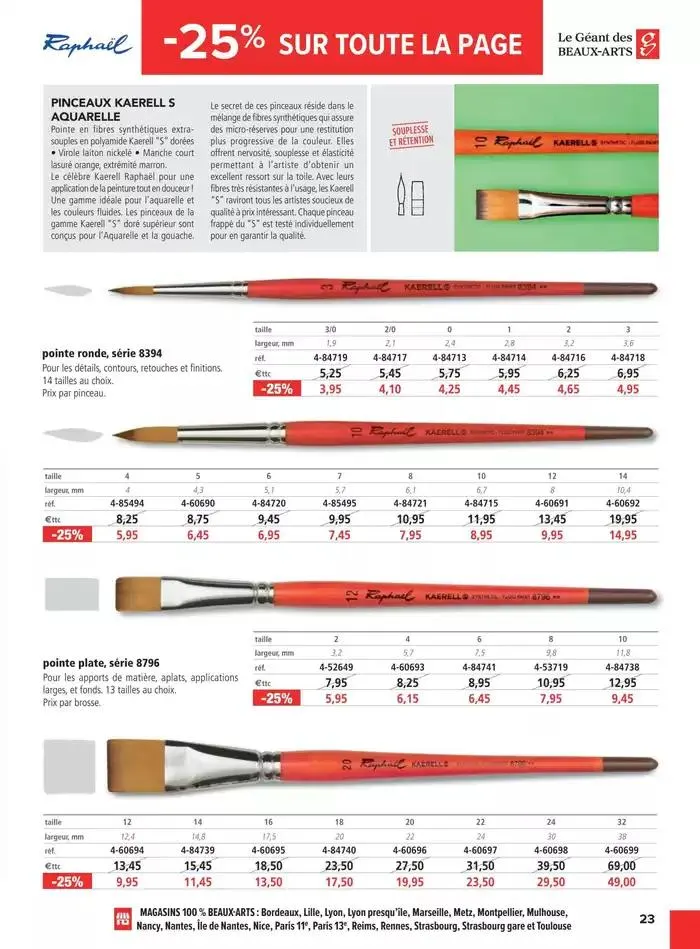 Catalogue Le Géant des Beaux-Arts du 3 avril au 21 mai 2025 - Catalogue page 23