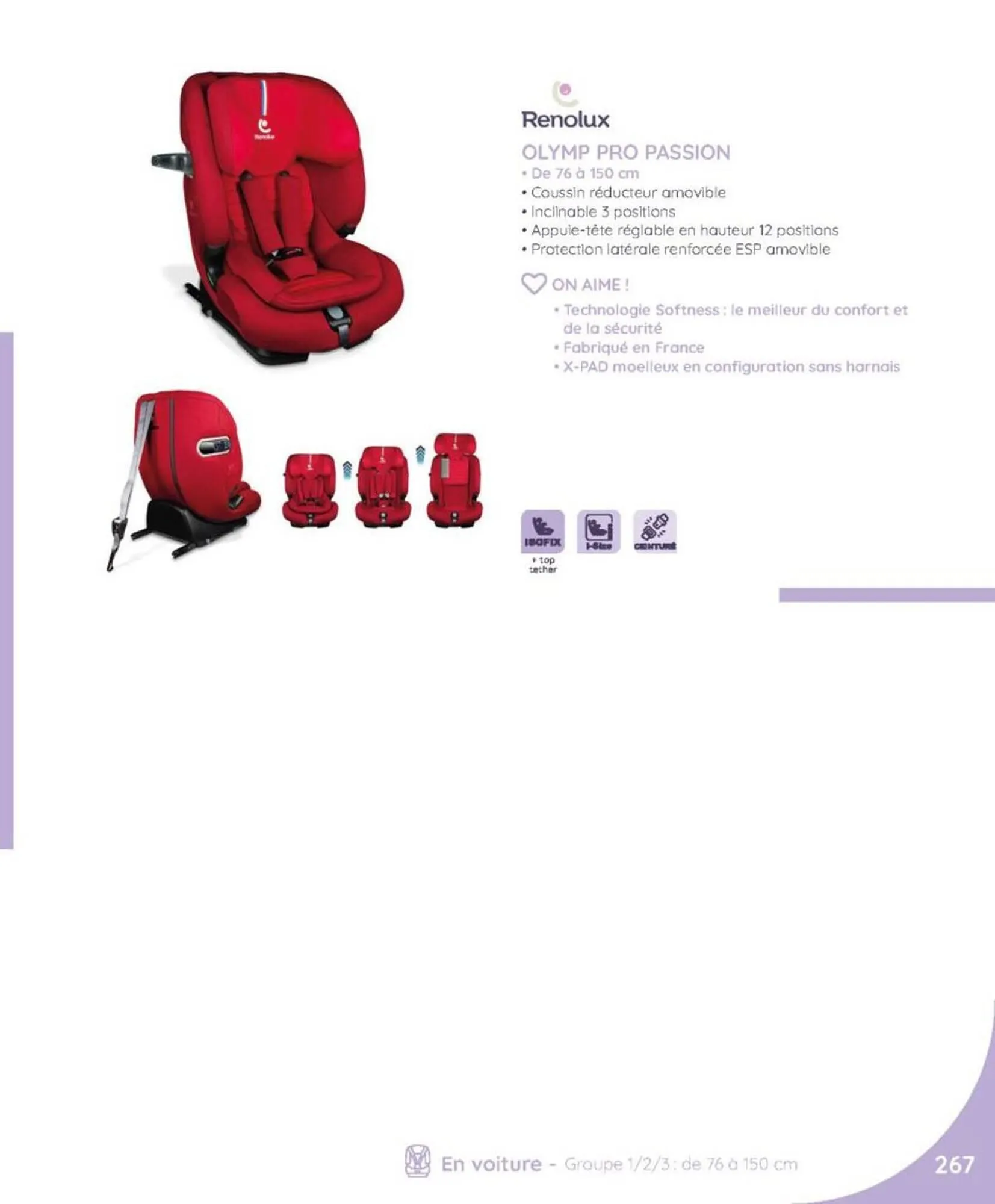 Catalogue autour de bébé du 18 juin au 1 novembre 2025 - Catalogue page 269