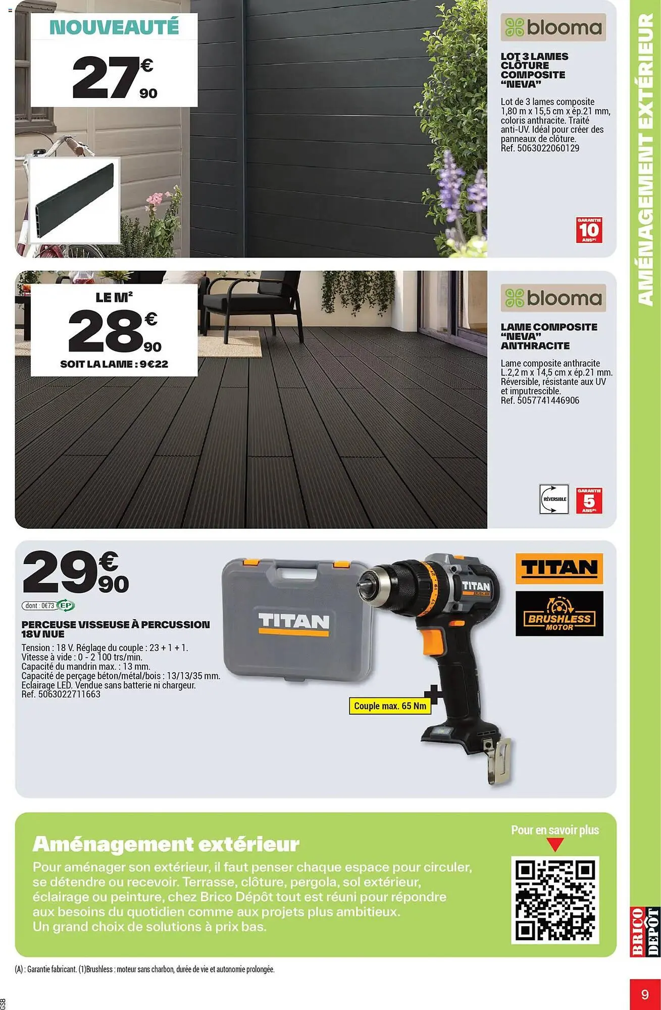 Catalogue Brico Dépôt du 25 mars au 12 juin 2026 - Catalogue page 9