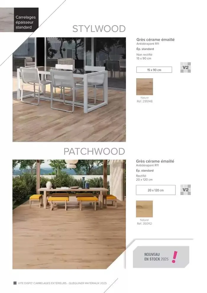 Vite Dispo - Carrelages extérieurs du 7 avril au 31 décembre 2025 - Catalogue page 10