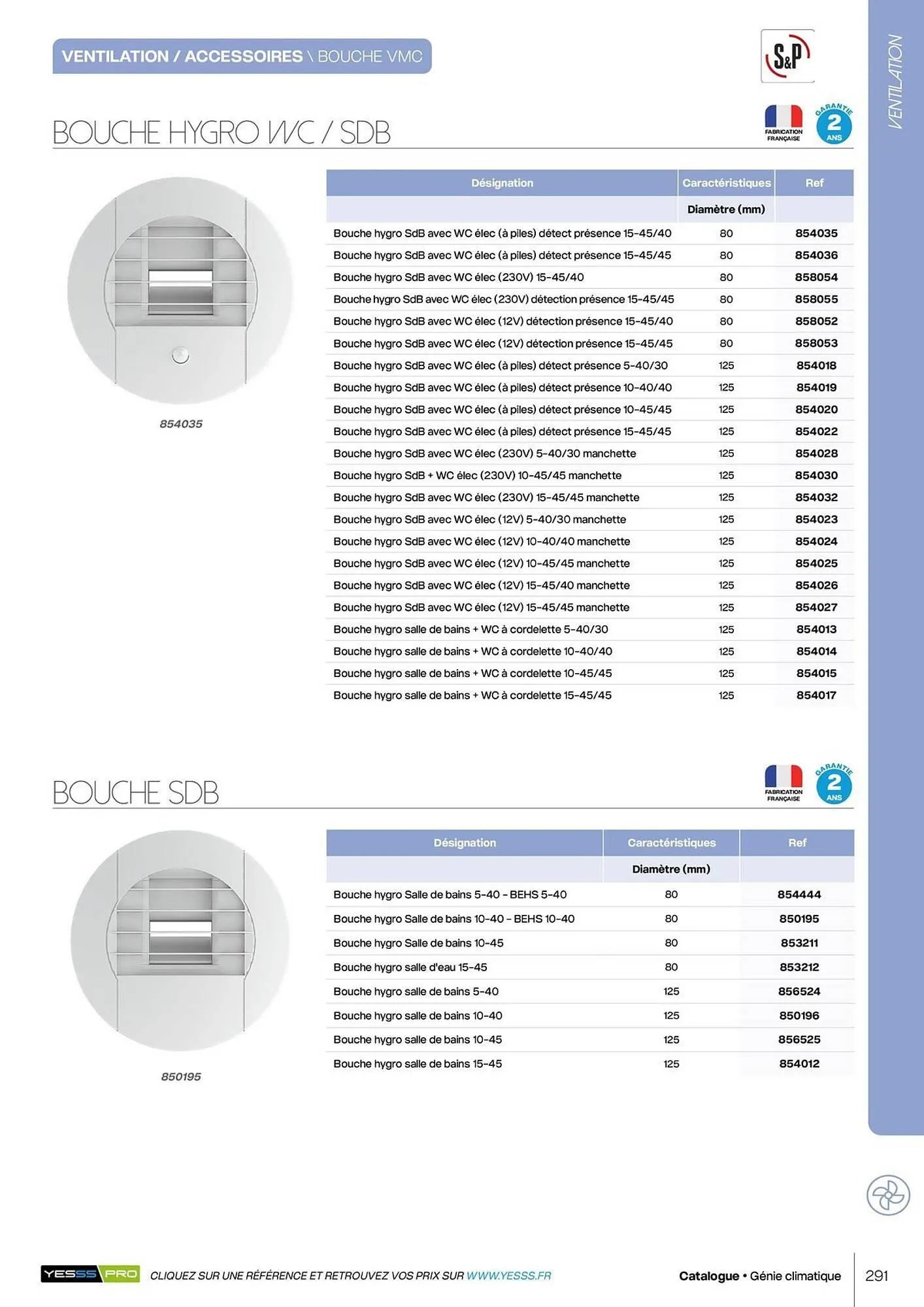 Catalogue Yesss electrique du 14 octobre au 31 décembre 2026 - Catalogue page 293