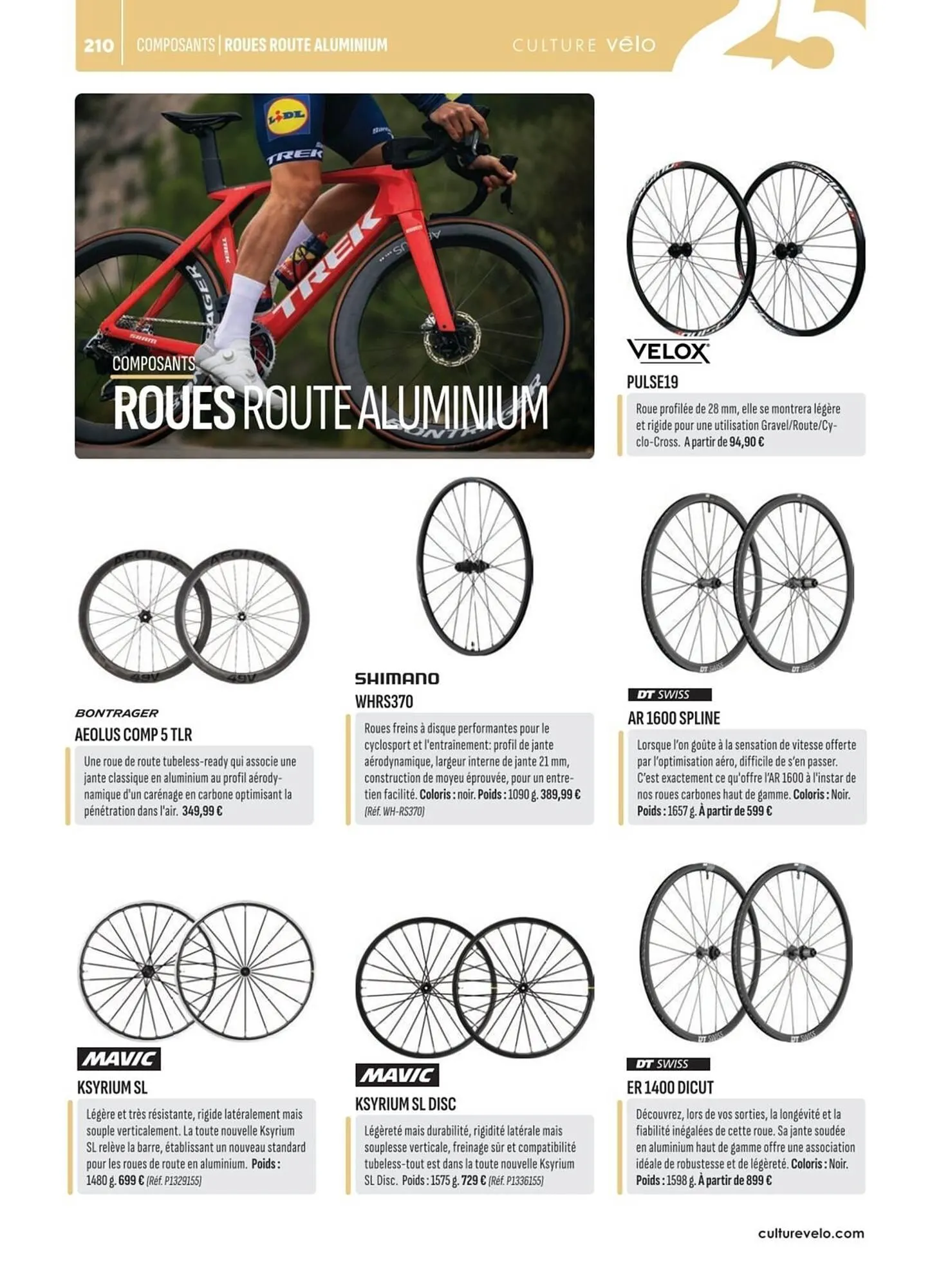 Catalogue Culture Vélo du 2 mai au 31 décembre 2025 - Catalogue page 210
