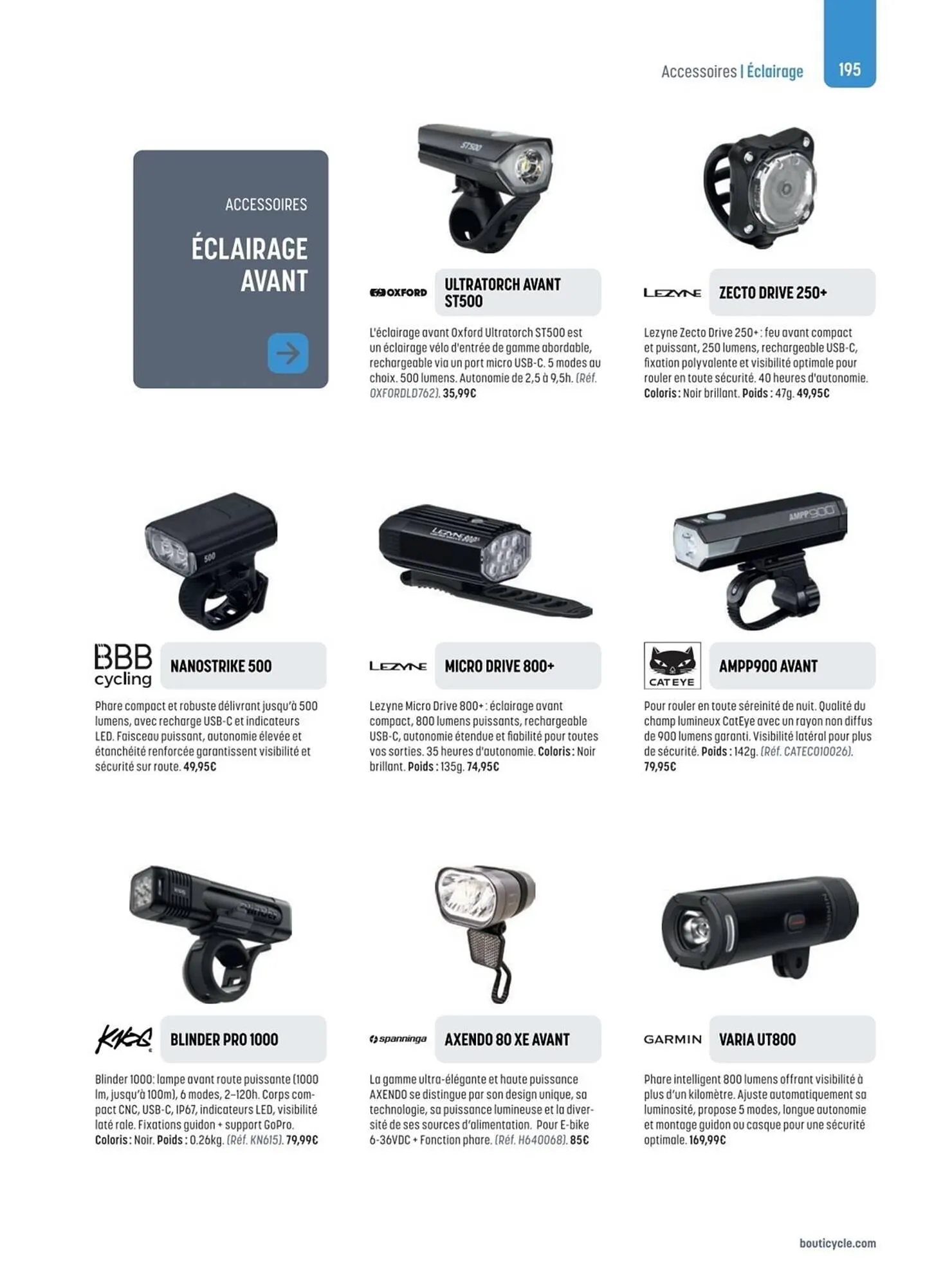 Catalogue Bouticycle du 27 janvier au 31 décembre 2026 - Catalogue page 195