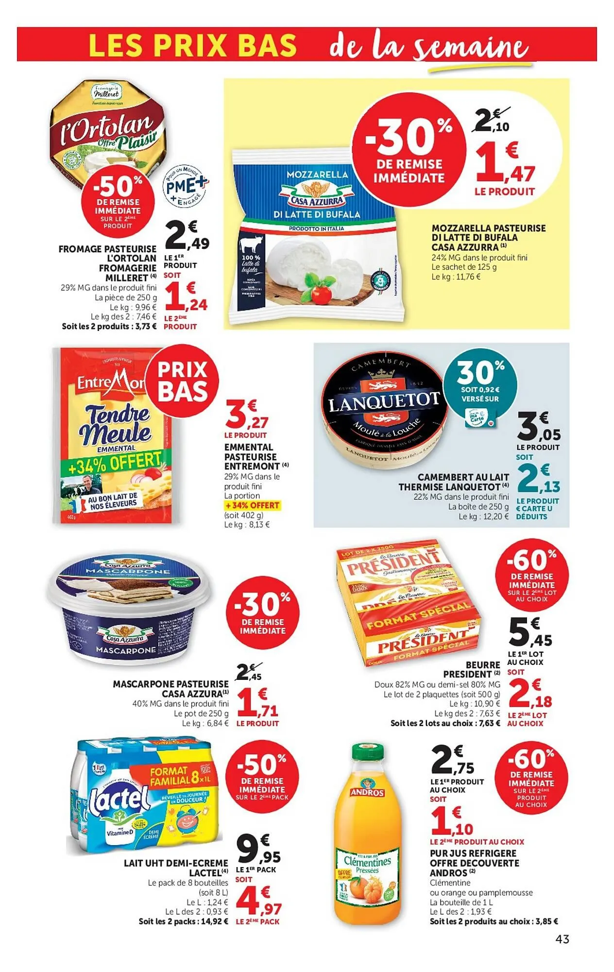 Catalogue Hyper U du 8 avril au 19 avril 2026 - Catalogue page 43