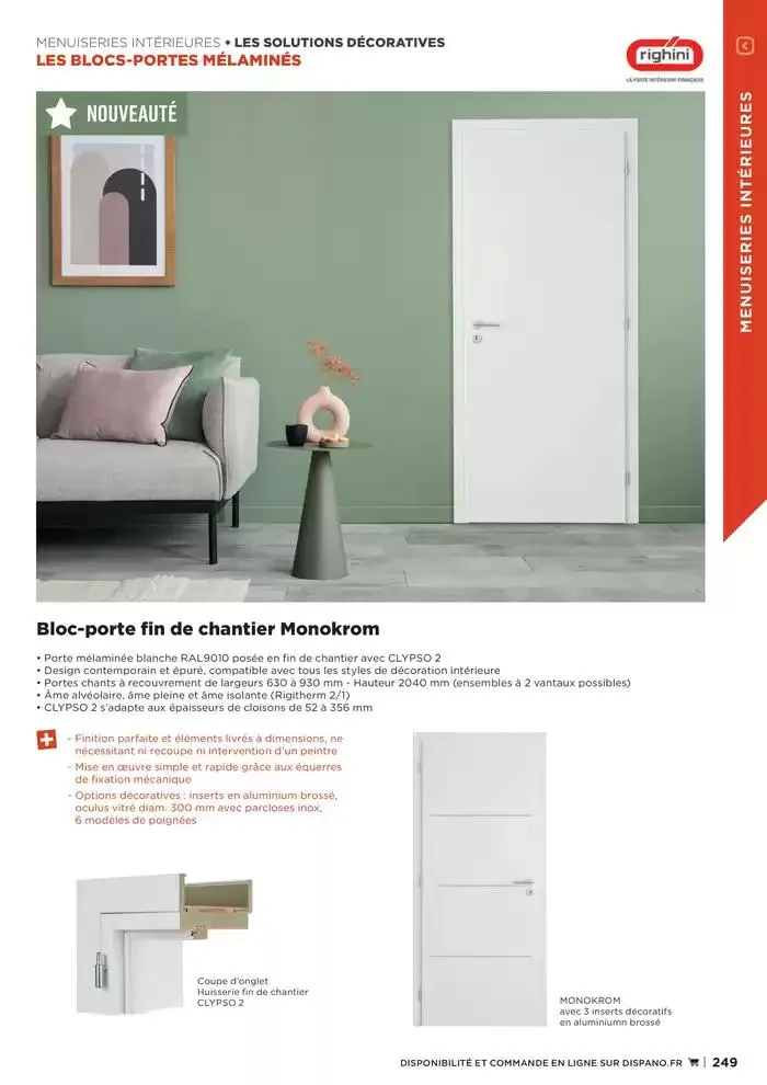 Catalogue 2025 Agenceurs du 25 avril au 31 décembre 2025 - Catalogue page 249