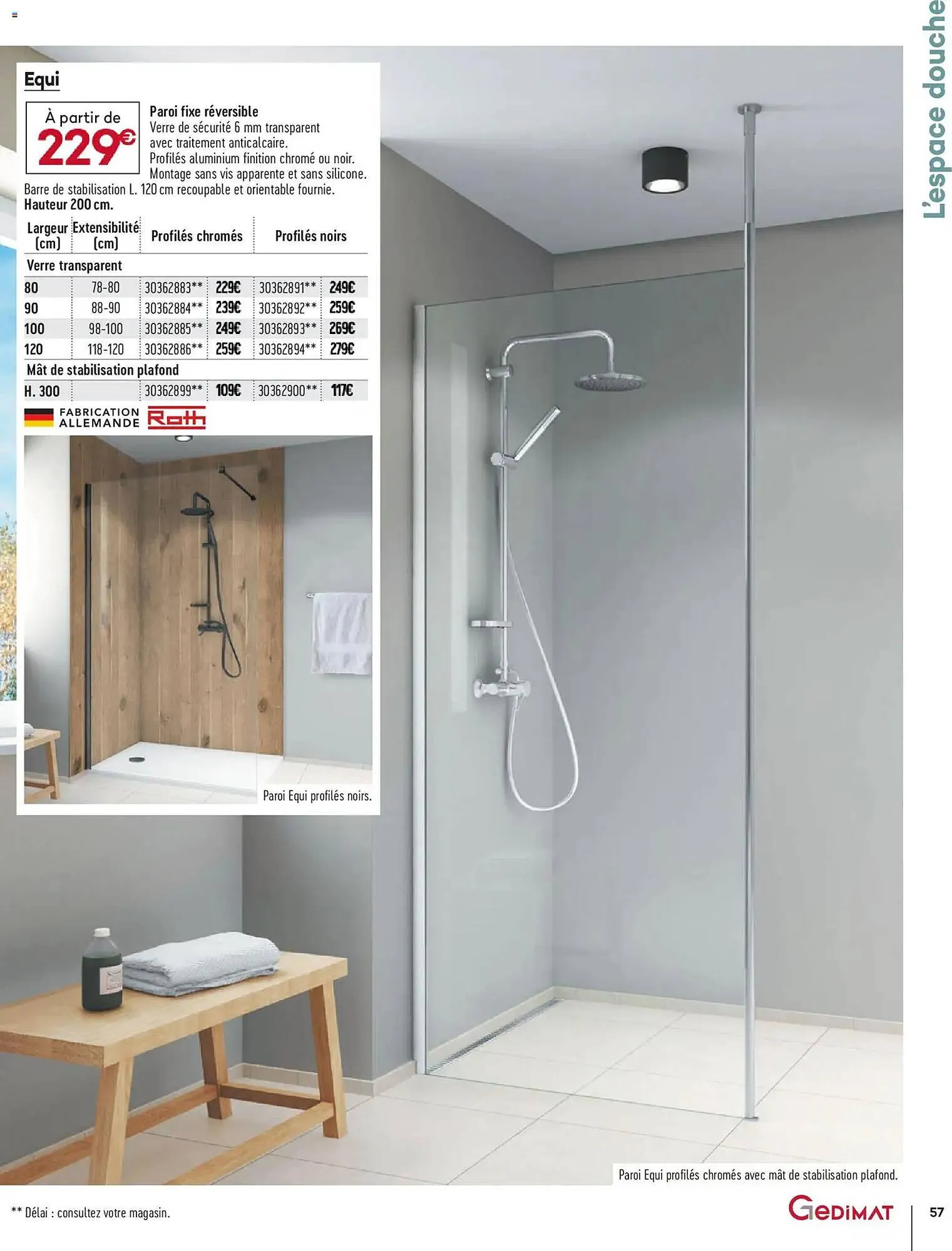 Catalogue Gedimat du 1 avril au 30 avril 2026 - Catalogue page 57