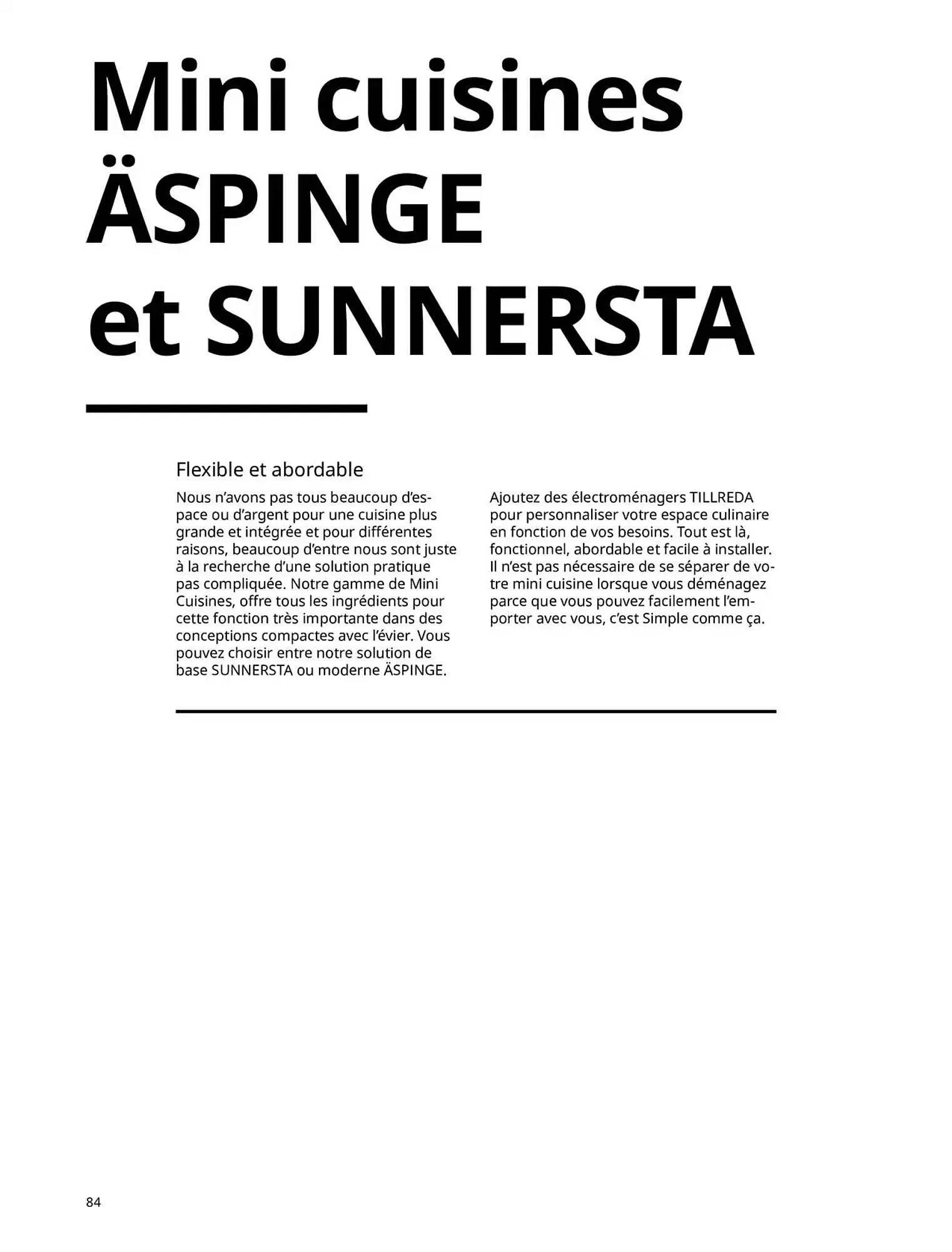 Catalogue IKEA du 1 octobre au 31 juillet 2025 - Catalogue page 84