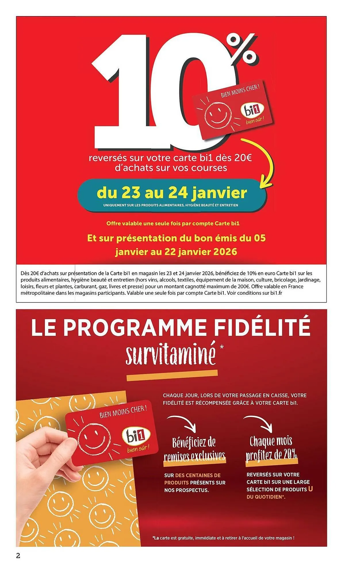 Catalogue Bi1 du 21 janvier au 1 février 2026 - Catalogue page 2