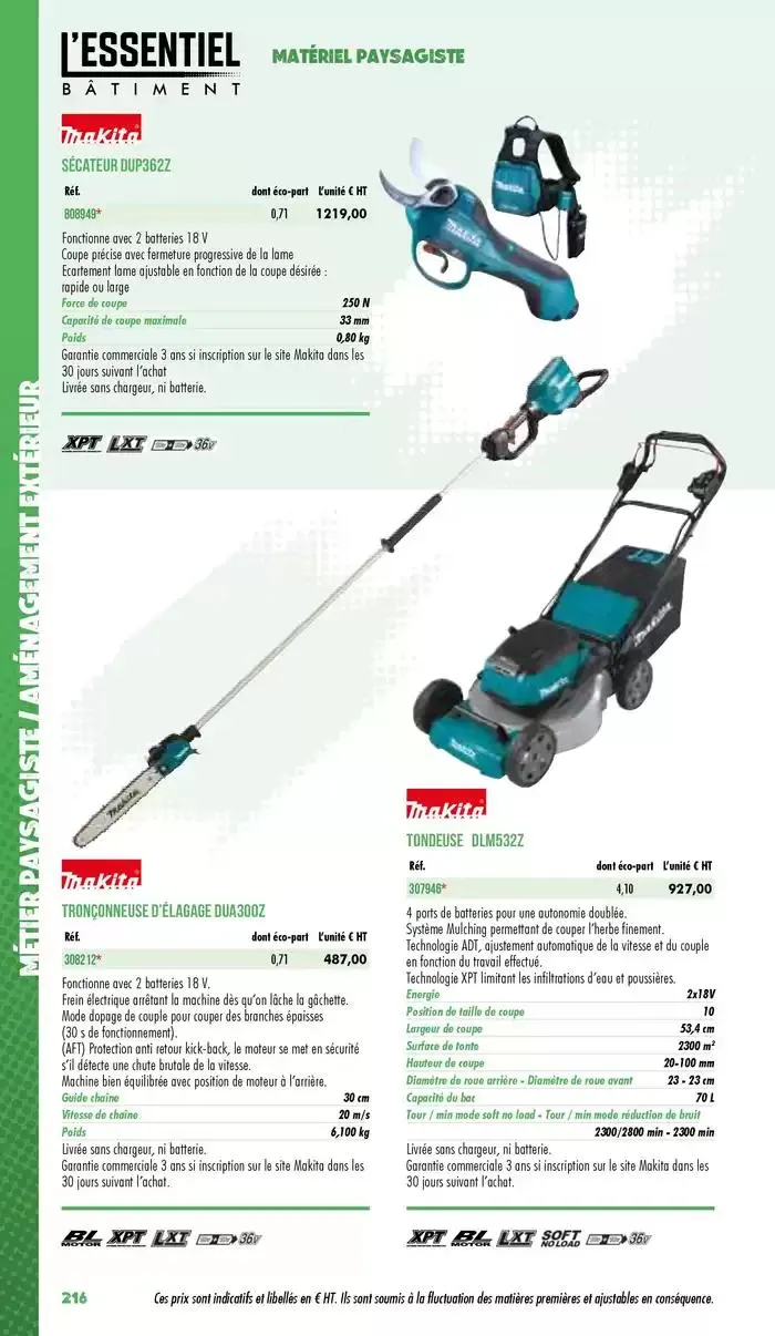 Essentiel Batiment 2025 du 3 janvier au 31 décembre 2025 - Catalogue page 218