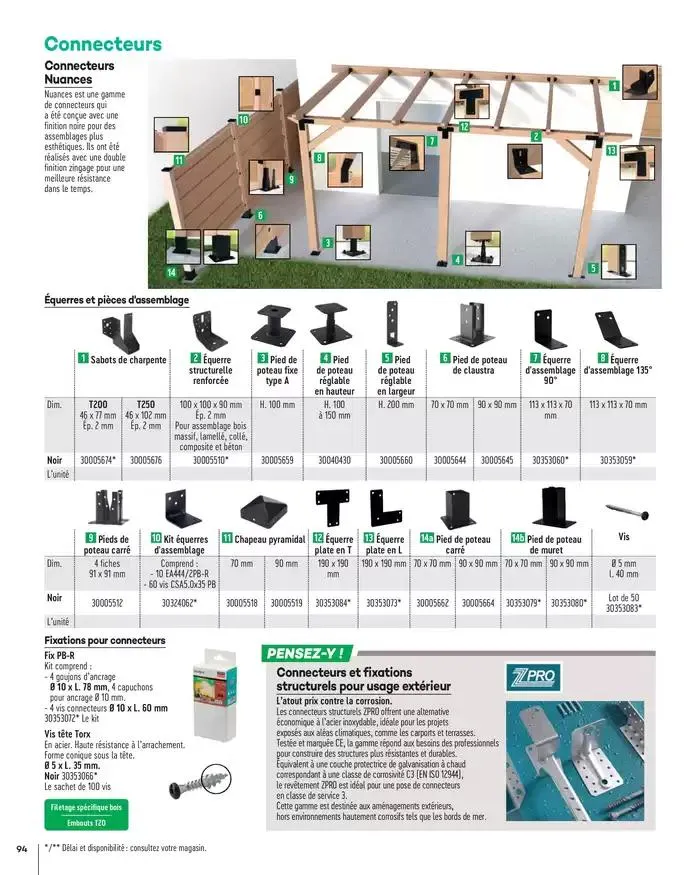 Aménagements Extérieurs 2025 du 1 janvier au 31 décembre 2025 - Catalogue page 94