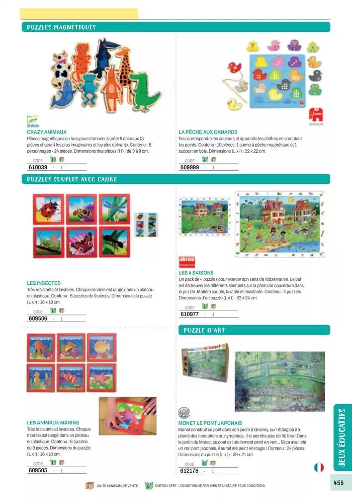 Nos Catalogues Thématiques du 1 janvier au 31 décembre 2025 - Catalogue page 457