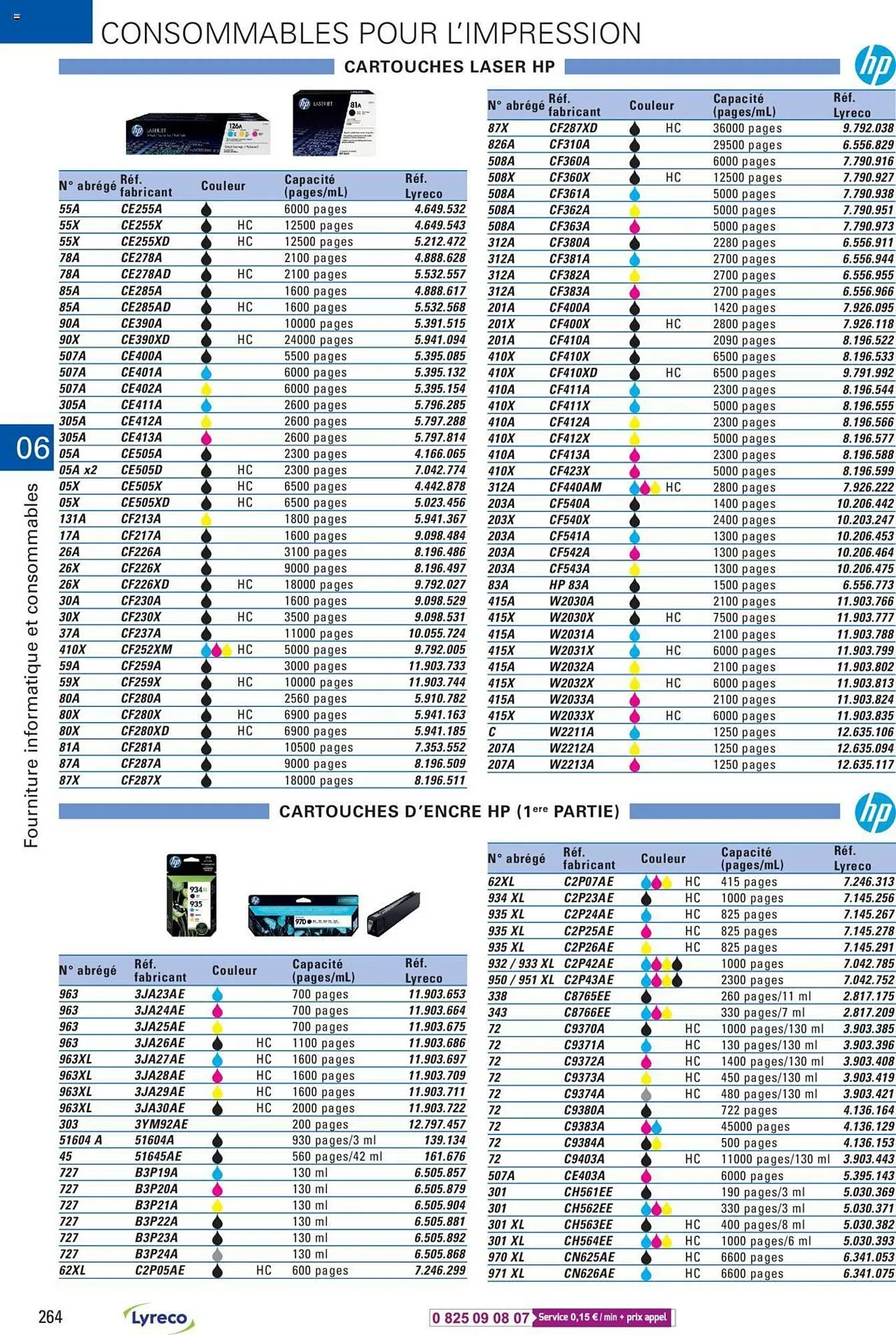 Catalogue Lyreco du 15 mai au 31 décembre 2023 - Catalogue page 264