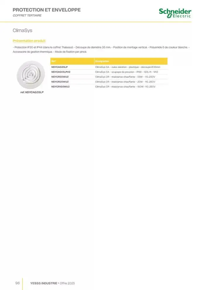 Industrie 2025 du 28 janvier au 31 décembre 2025 - Catalogue page 98