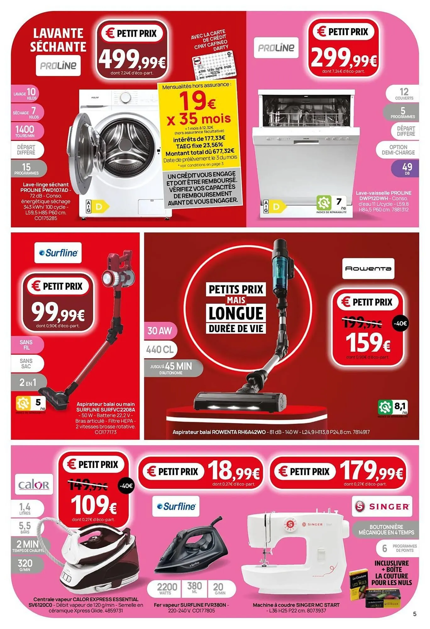 Catalogue Darty du 30 mars au 19 avril 2026 - Catalogue page 5