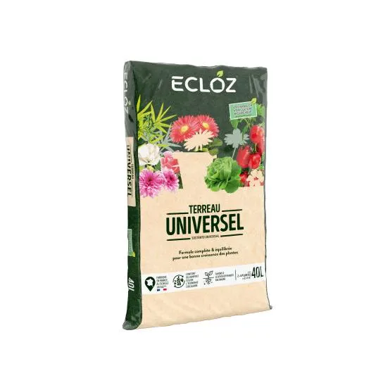 Terreau universel 40L - ECLOZ