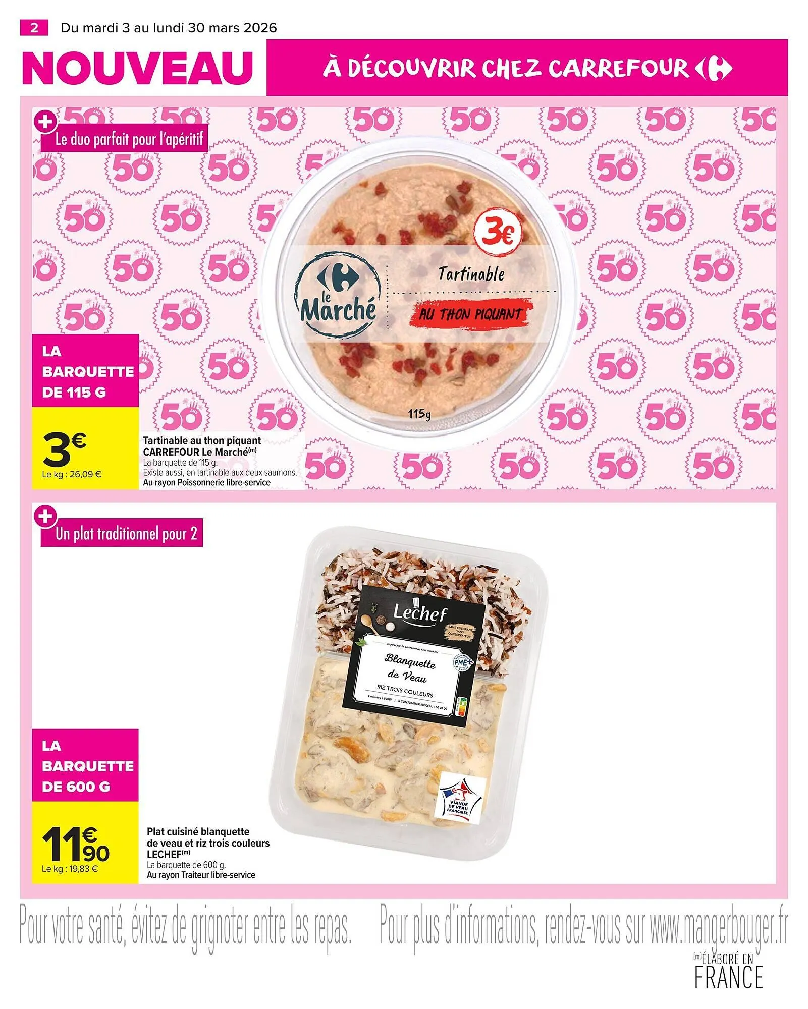 Catalogue Carrefour Market du 3 mars au 30 mars 2026 - Catalogue page 2