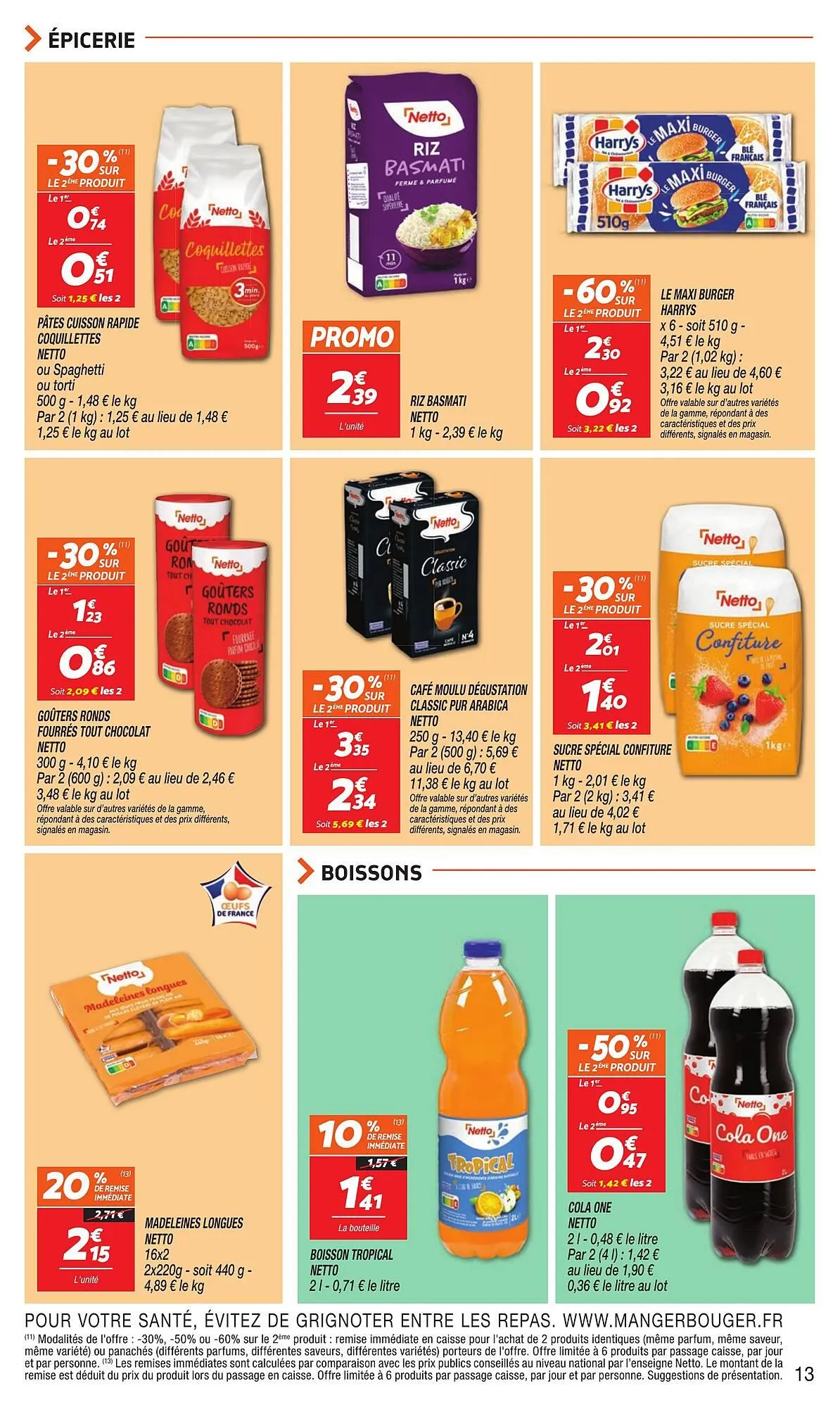 Catalogue Netto du 27 mai au 2 juin 2025 - Catalogue page 13