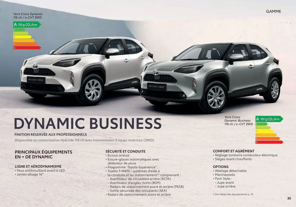 Toyota Yaris Cross  du 18 juin au 18 juin 2025 - Catalogue page 25