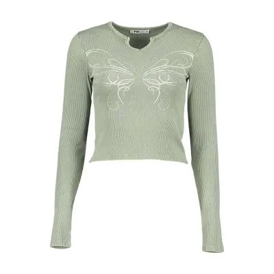 Manches longues ajustées