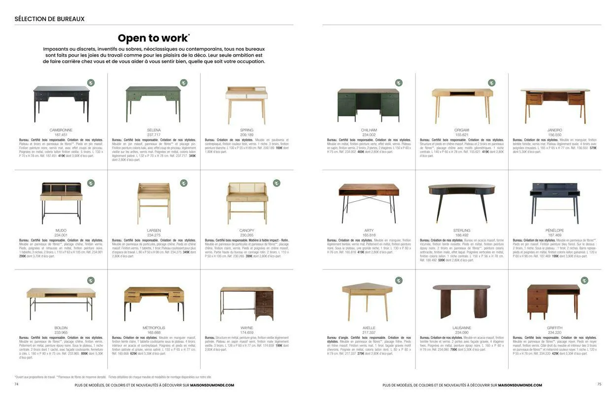H&H Catalogue actuel du 1 septembre au 31 janvier 2024 - Catalogue page 39