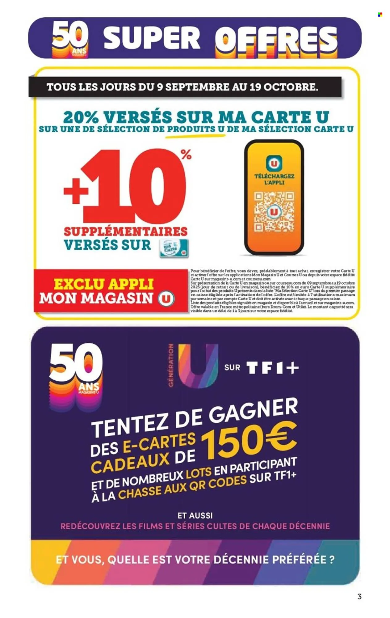 Catalogue Super U du 9 septembre au 21 septembre 2025 - Catalogue page 3