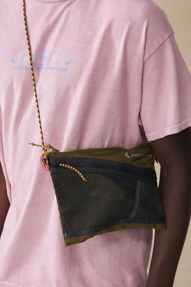 Klattermusen - Sac à bandoulière moyen Algir vert olive