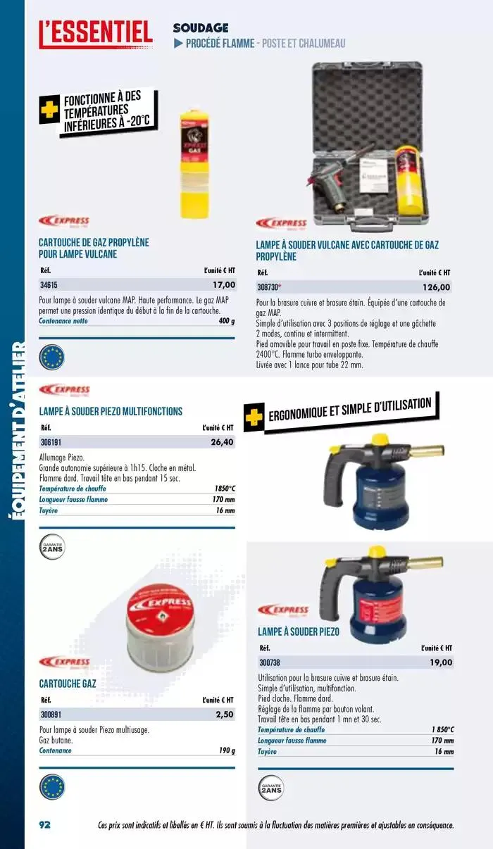 Essentiel Industrie 2025 du 3 janvier au 31 décembre 2025 - Catalogue page 94