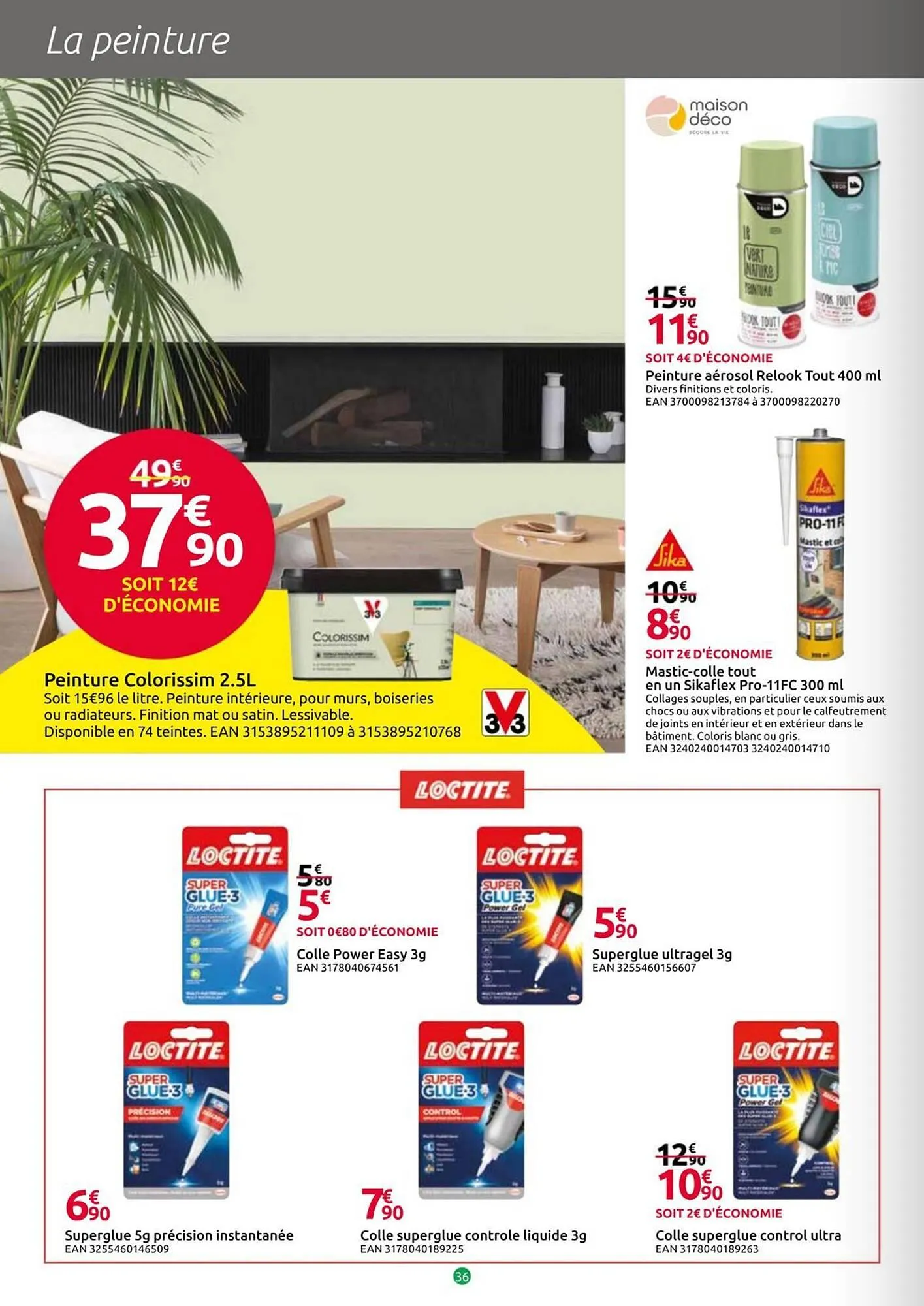 Catalogue Mr Bricolage du 18 février au 15 mars 2026 - Catalogue page 36